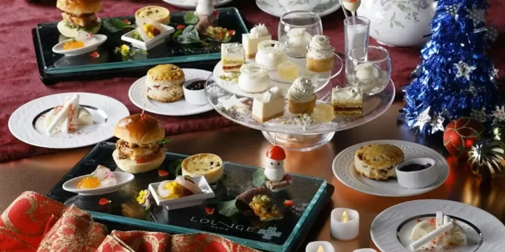 2024クリスマスアフタヌーンティーLOUNGE PLUS/大阪マリオット都ホテル19F