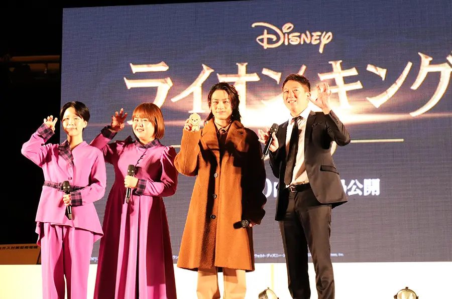 松田元太（Travis Japan）サプライズ登場！大阪・光の饗宴2024開宴式で『ライオン・キング：ムファサ』特別プログラムの模様をレポート！