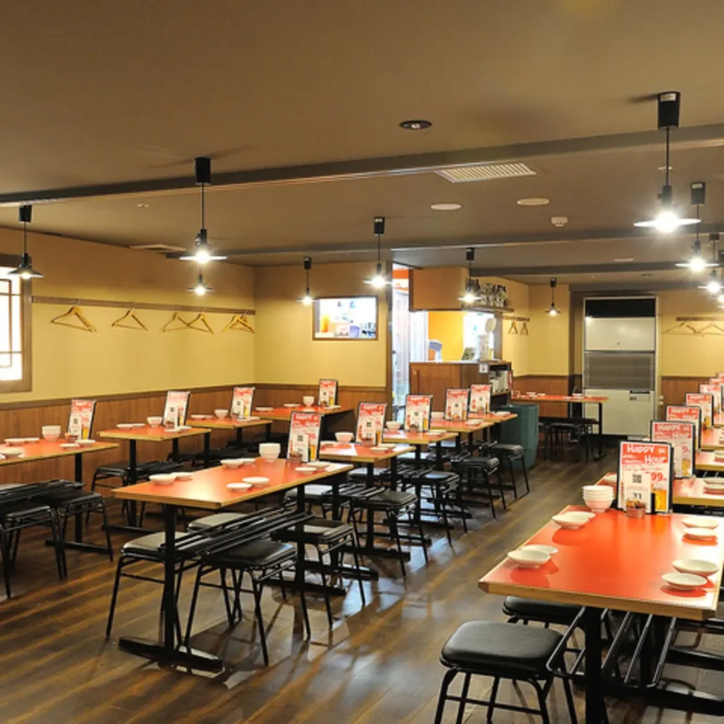 餃子屋弐ノ弐 新梅田食道街店 内観