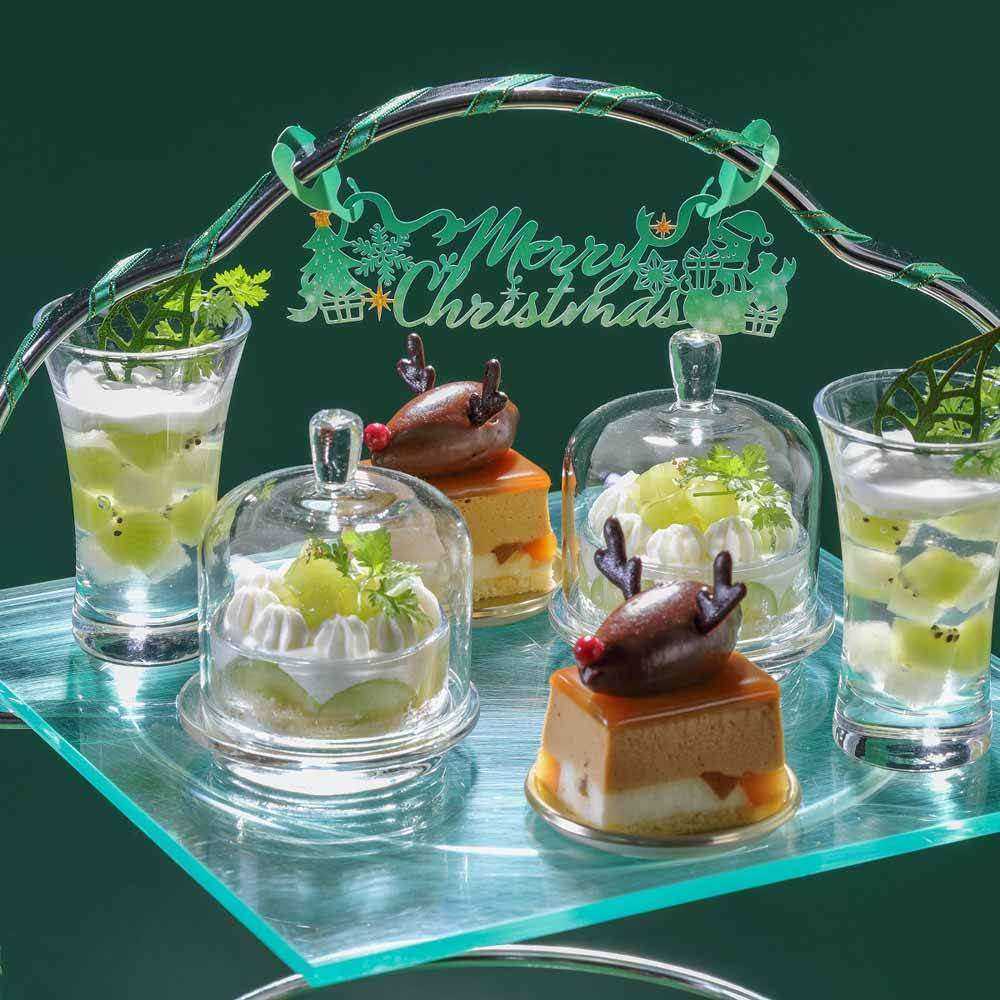 クリスマスアフタヌーンティー2024レストラン&ラウンジ eu(ゆう)/シェラトン都ホテル大阪