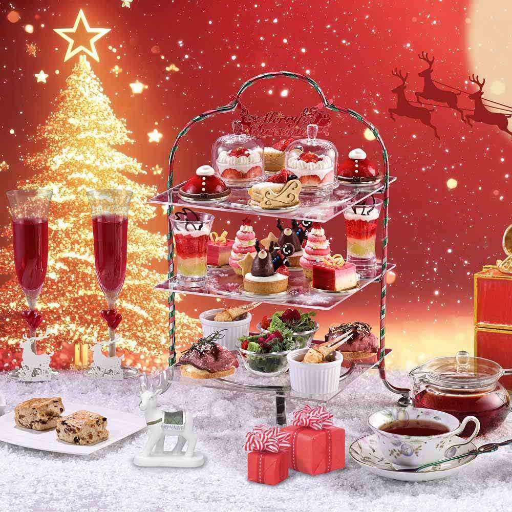 クリスマスアフタヌーンティー2024レストラン&ラウンジ eu(ゆう)/シェラトン都ホテル大阪