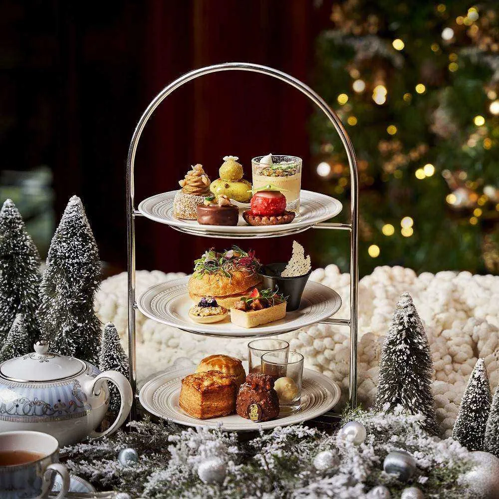 クリスマスアフタヌーンティー2024ザ・ロビーラウンジ/ザ・リッツ・カールトン大阪