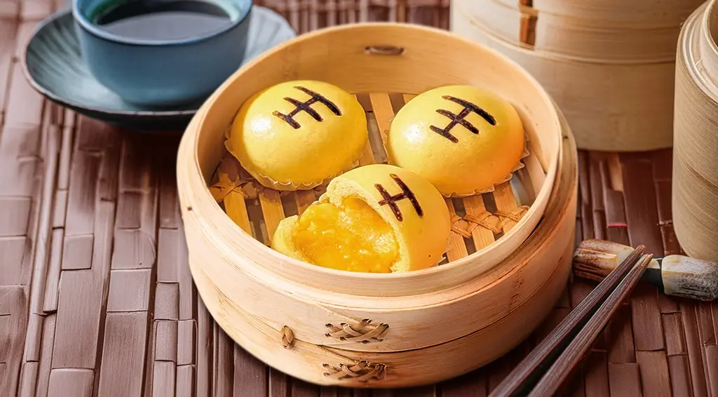 添好運(ティム・ホー・ワン)梅田茶屋町店 虎饅頭