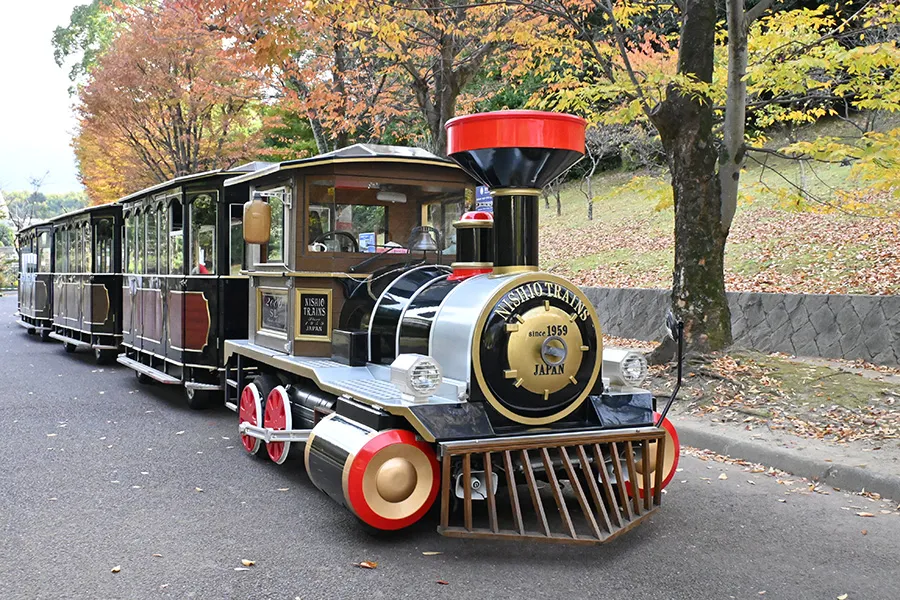 万博記念公園内の乗り物森のトレイン