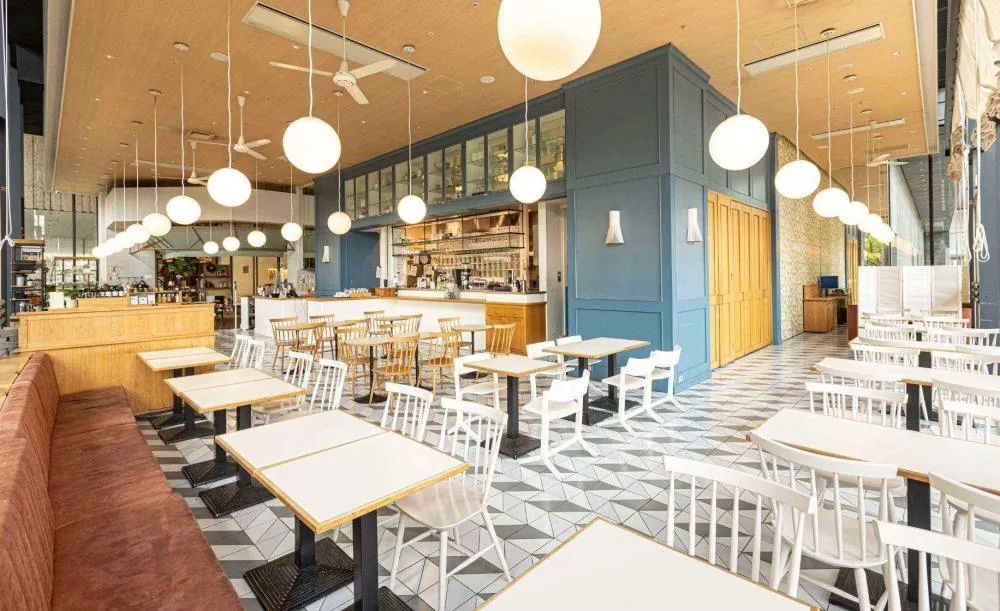 スーホルムカフェダイニングの店内