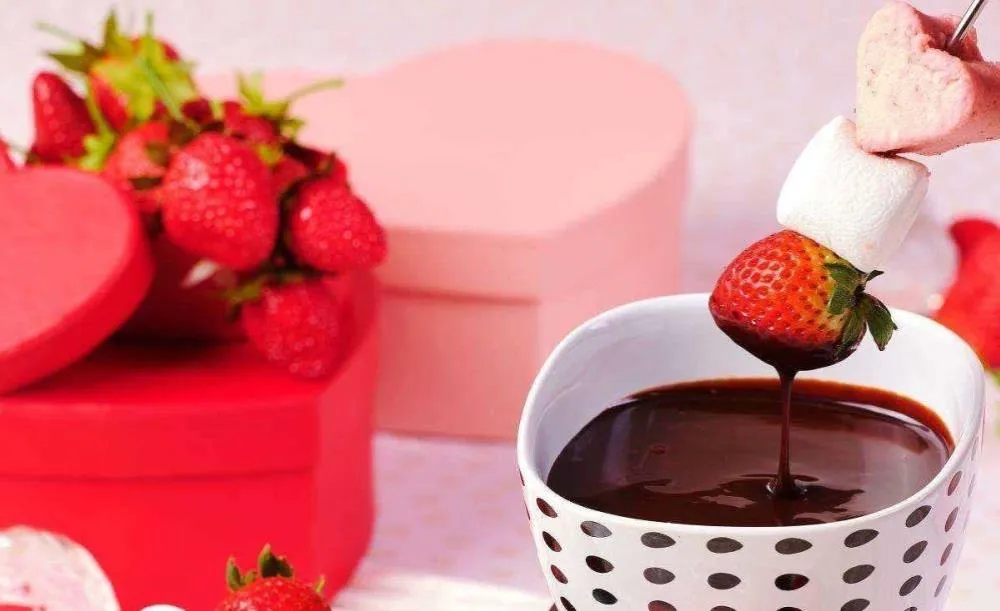 大阪 アートグレイス ウエディングコーストのいちごアフタヌーンティーチョコフォンデュ