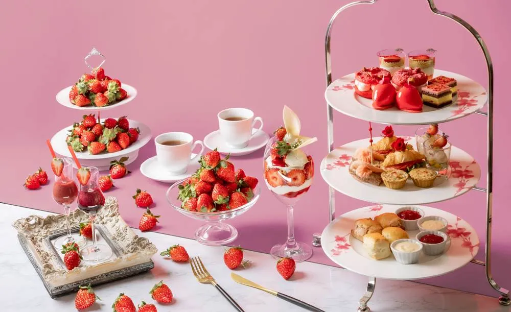 グランドプリンスホテル大阪ベイのいちごアフタヌーンティー