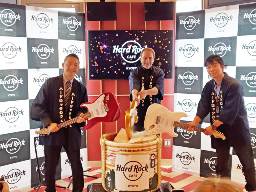 ハードロックカフェ京都 内覧会