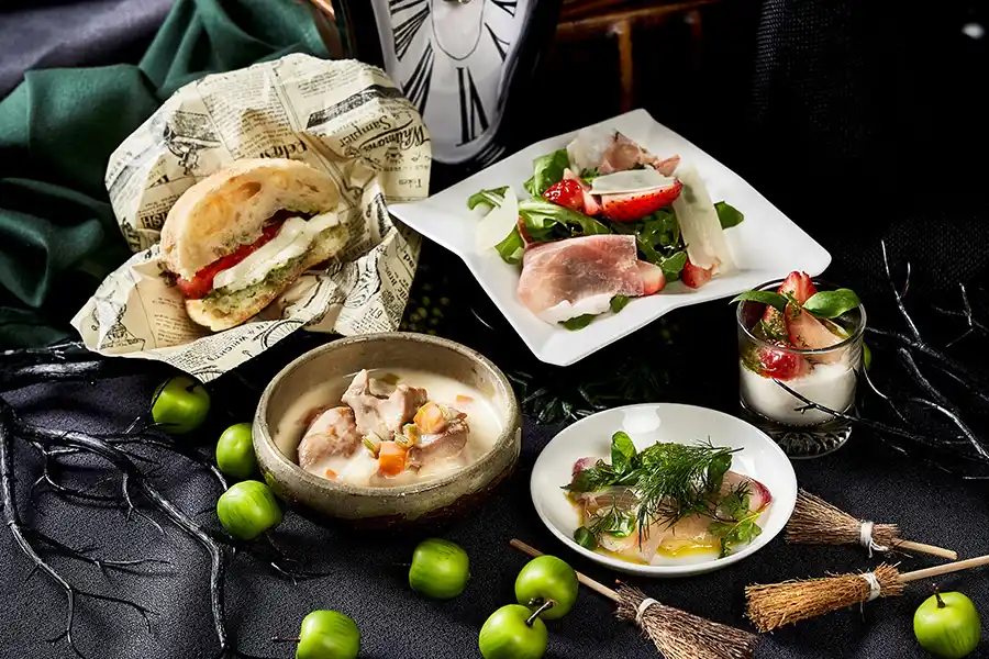 リッツカールトン大阪のいちごビュッフェのセイボリー