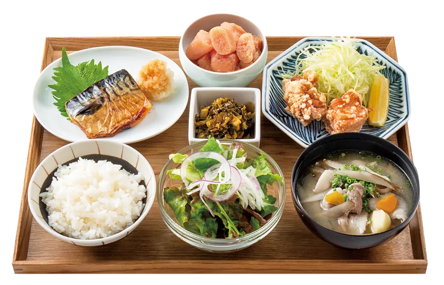 ごはんとわたし 選べるわたしのおかず定食