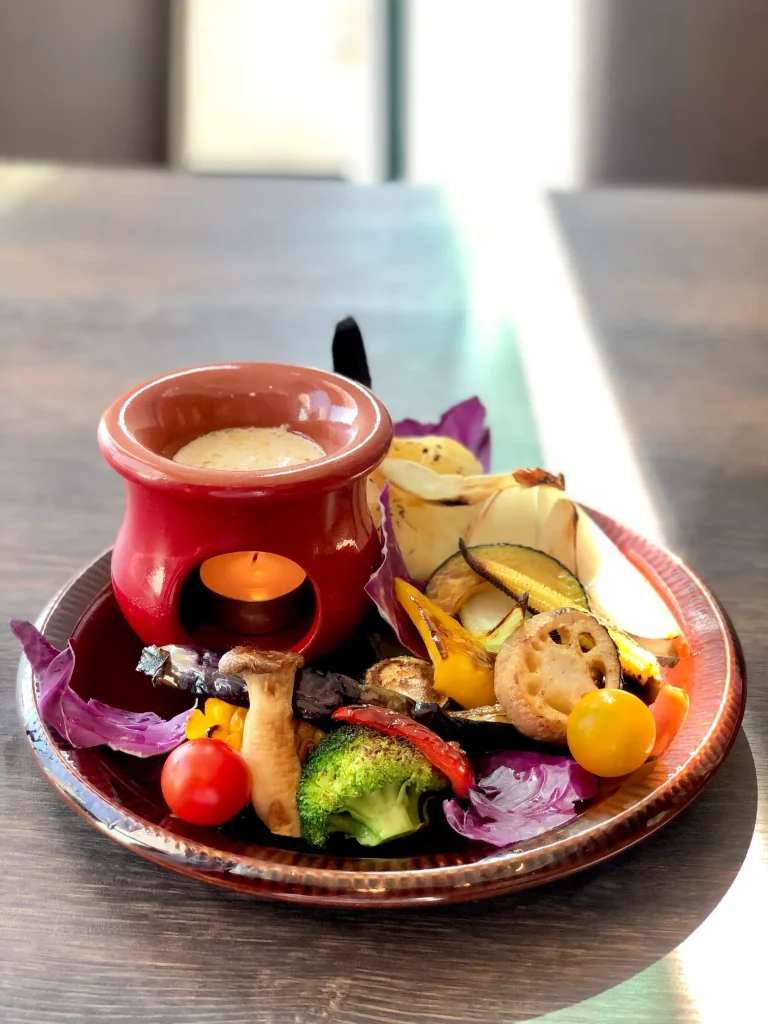 meat lab石窯焼野菜のバーニャカウダ