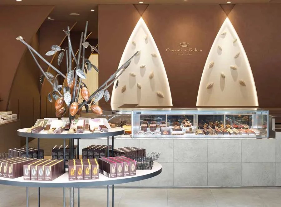 カカオティエゴカンKITTE大阪店の内観