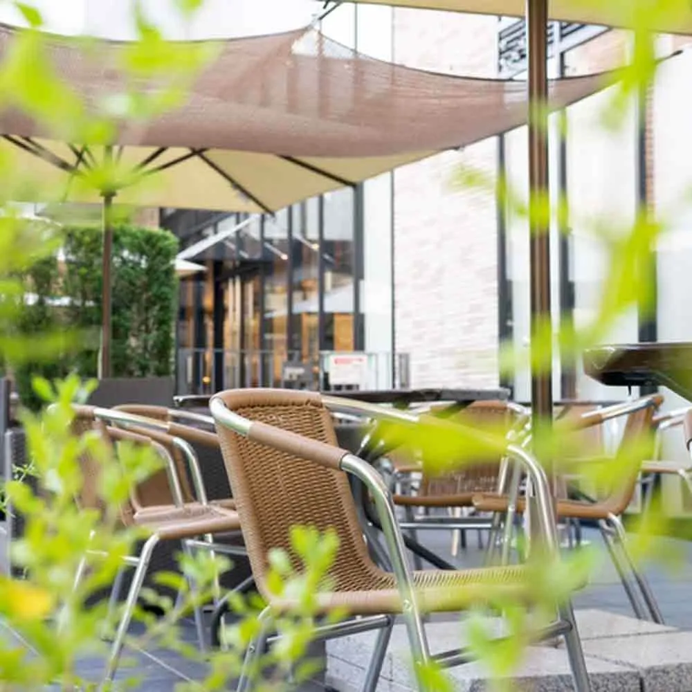 tsuchiのテラス席