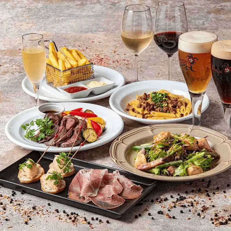 世界のビール博物館 グランフロント大阪店の料理とクラフトビール