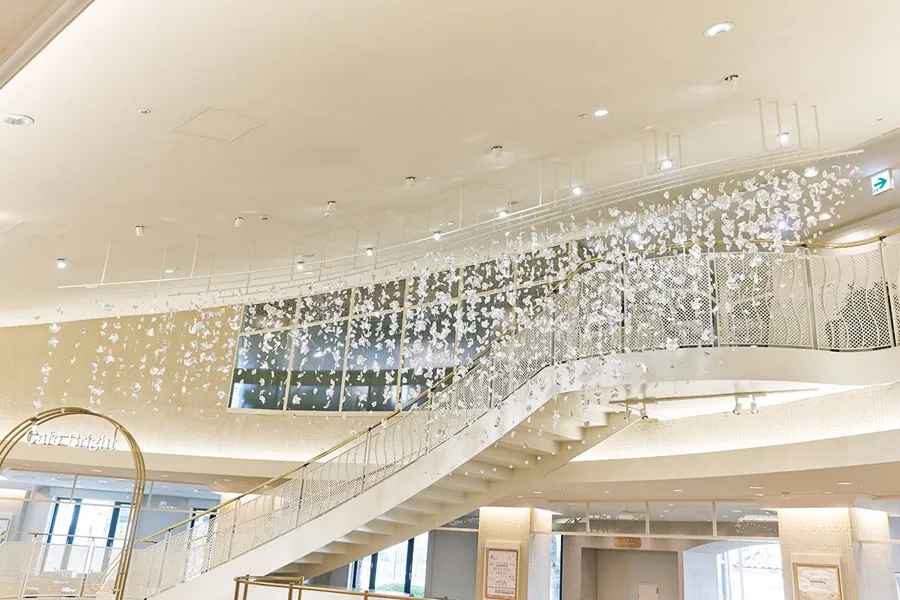 宝塚大劇場のリニューアルされたエントランス