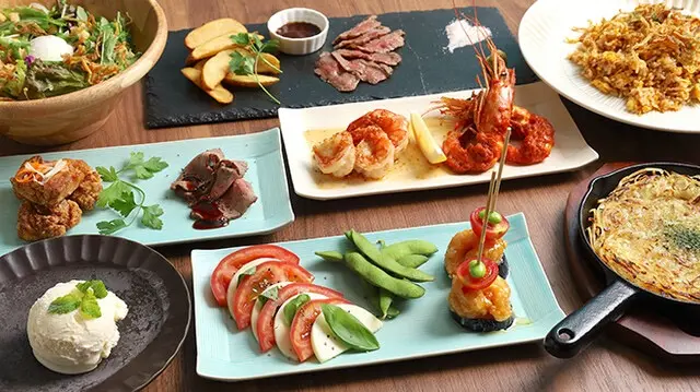 A Diningのコース料理