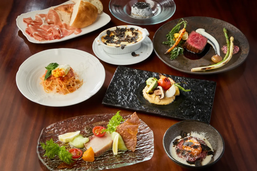 BRIANZA OSAKAのコース料理