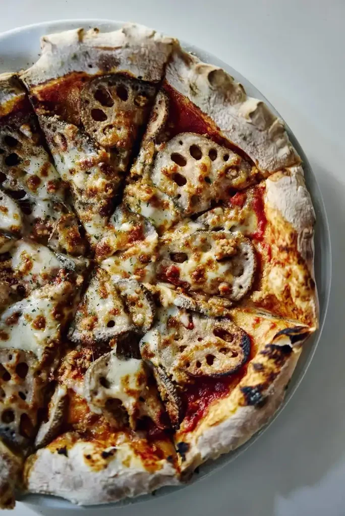 Cotton江坂店 徳島蓮根のピッツア