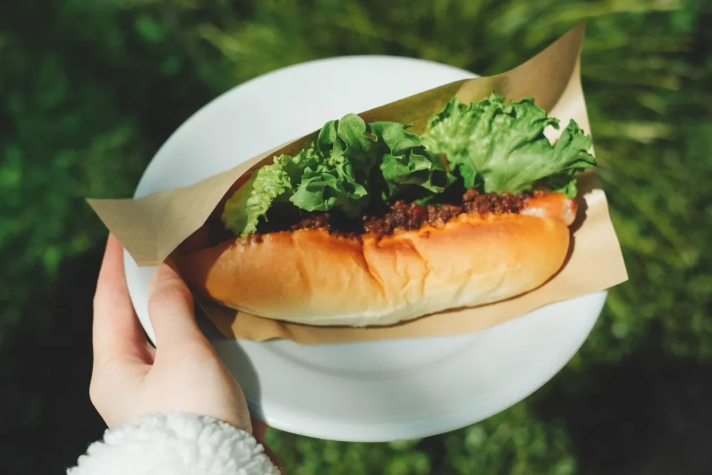 ラ クレープリー ドゥ ポパン 江坂店ミートソースドッグ