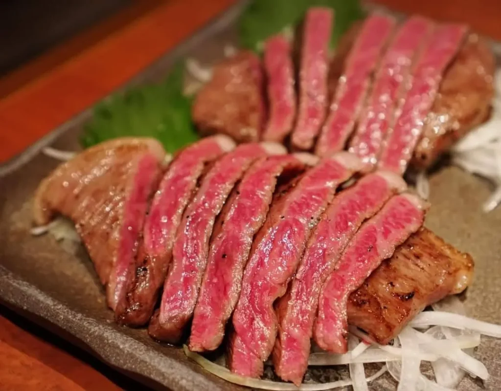 江坂・焼肉処 哲 哲炙りステーキ