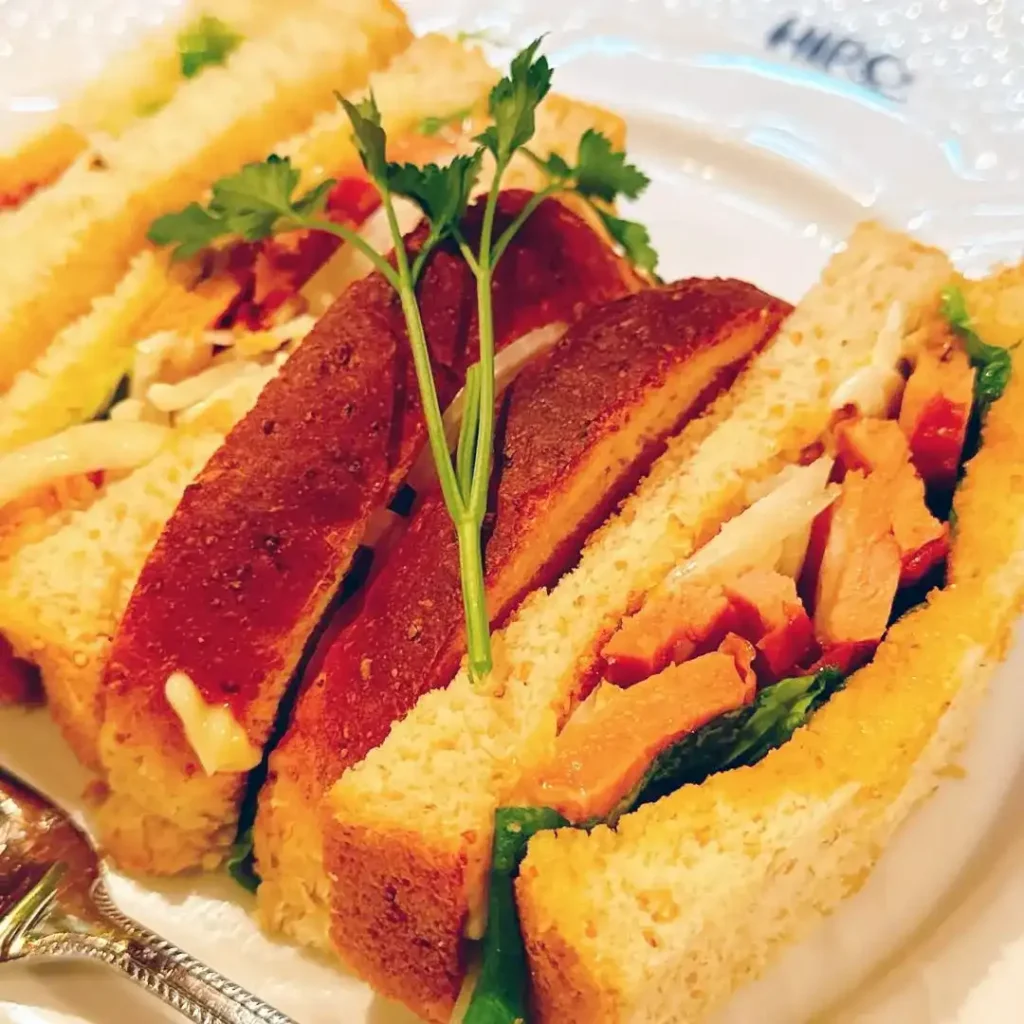 ヒロコーヒー本店 グラハムサンドウィッチ