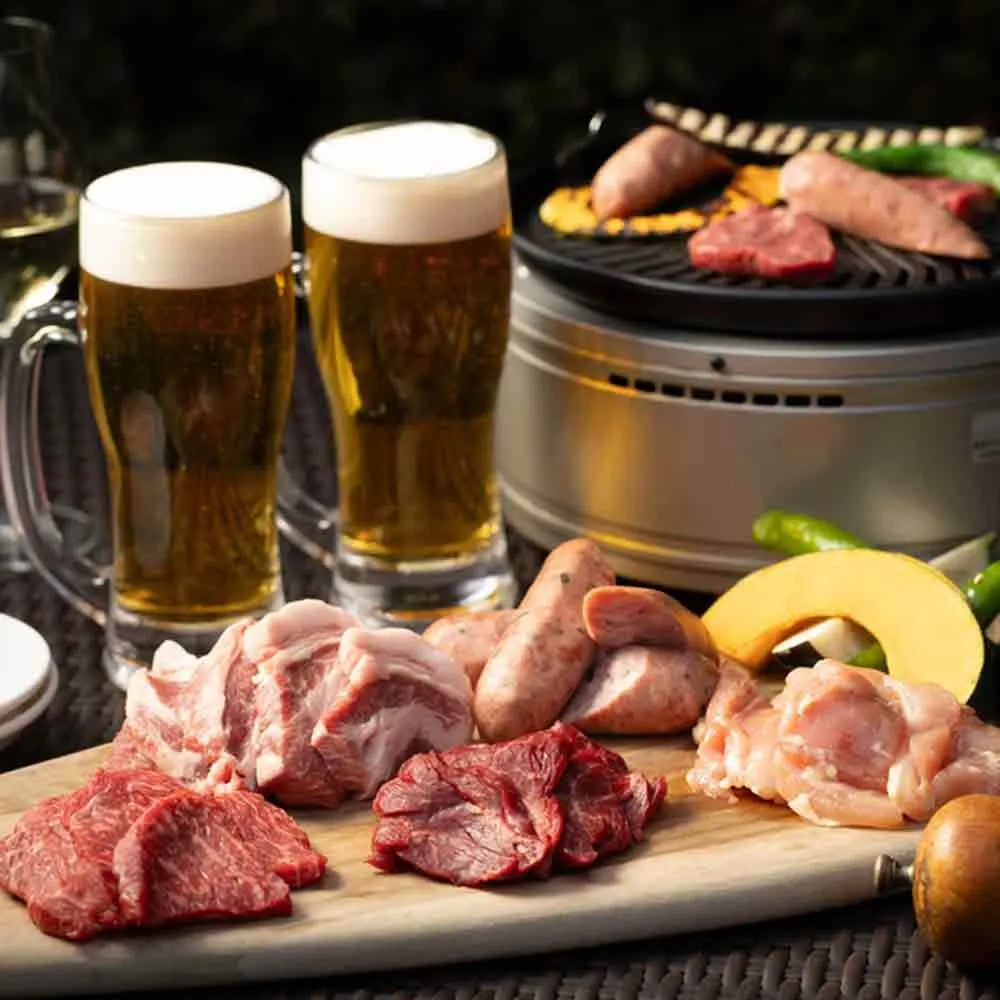 アブサンソラーのテラスBBQプラン