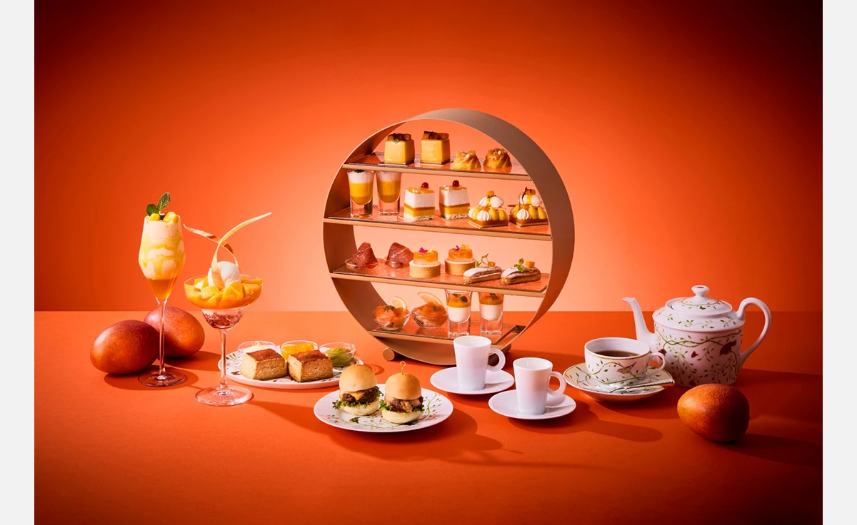 6月限定、大阪ステーションホテルでマンゴーアフタヌーンティー開催