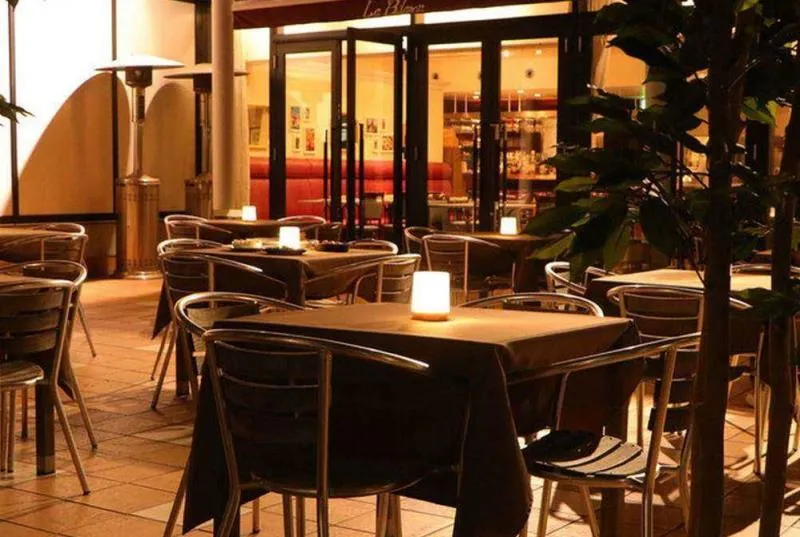 ビランチャ大阪店のテラス席