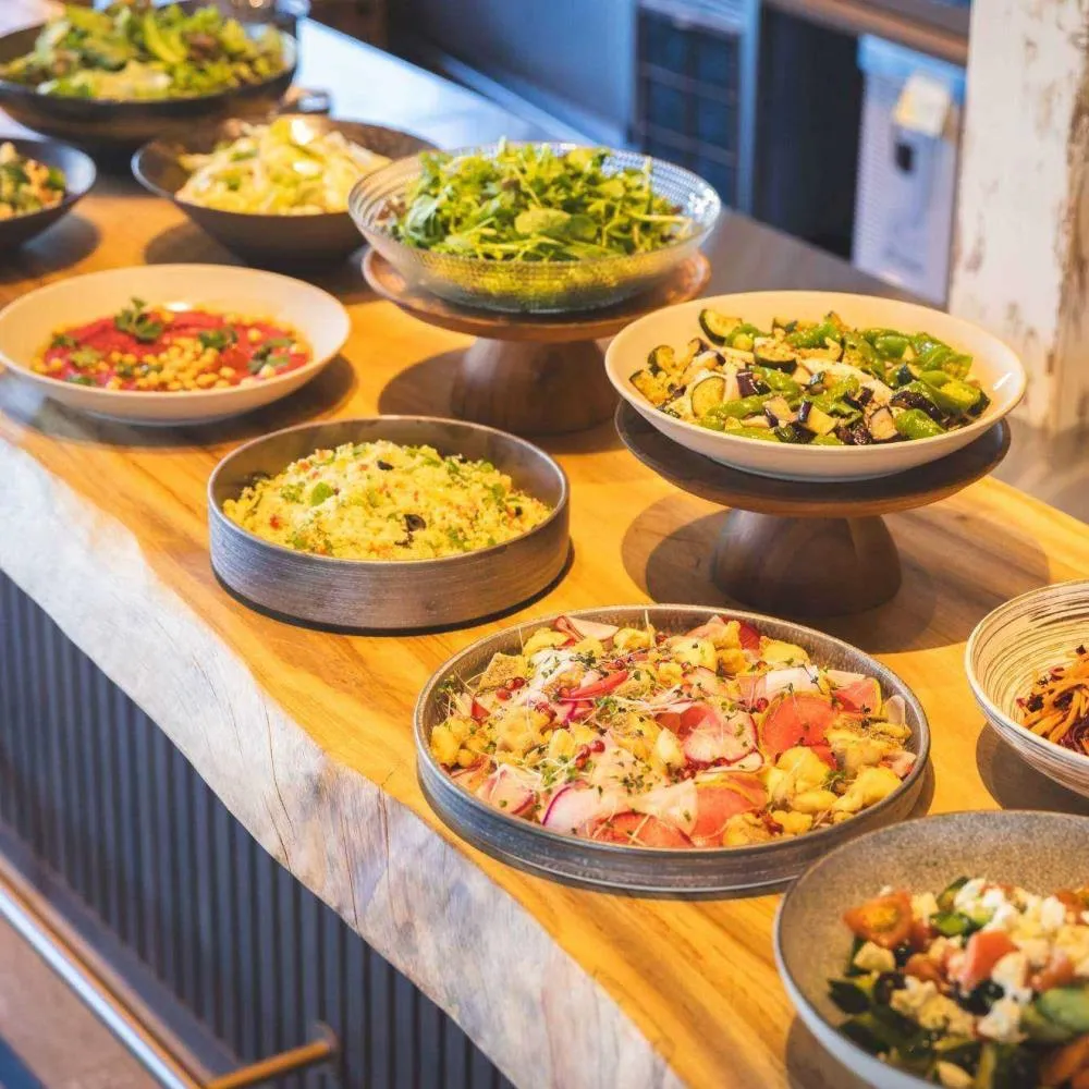 botanico扇町公園のサラダビュッフェ