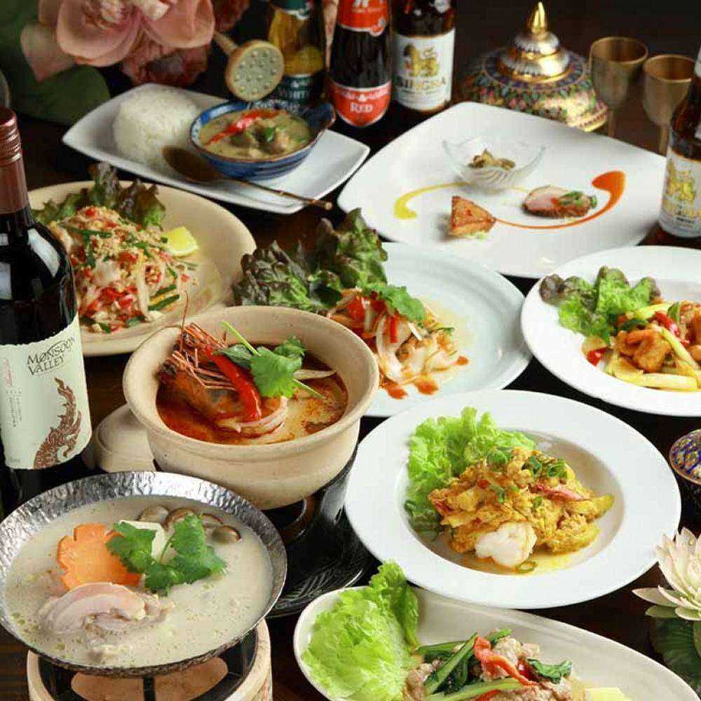 佛沙羅館 (ブッサラカン)のディナーNo1