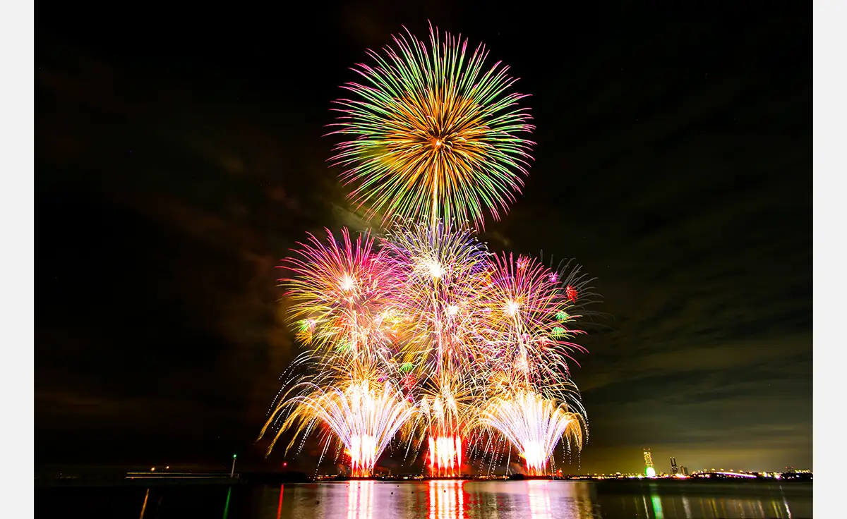 「泉州夢花火」有料観覧席のチケット先行販売中