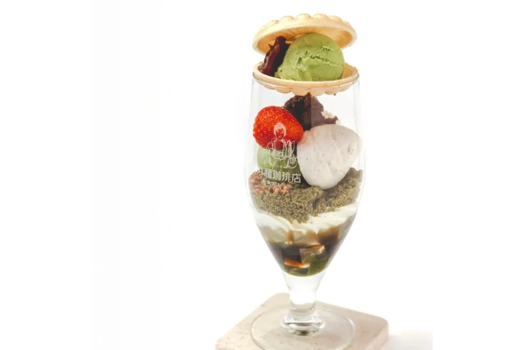 グラングリーン丸福珈琲 限定パフェ