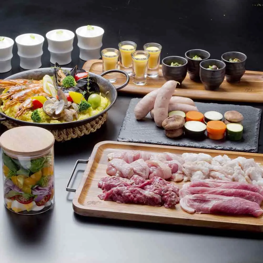 nocturneのシーフードパエリア