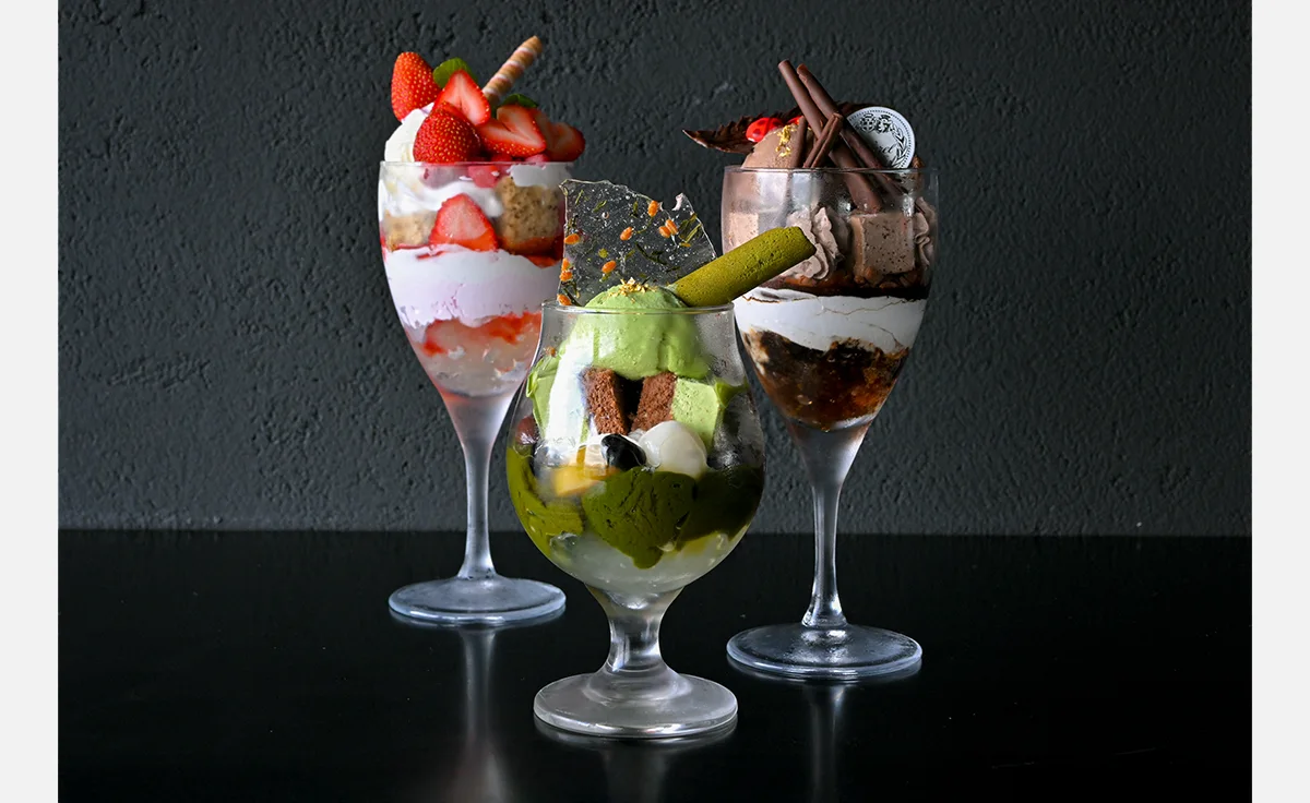 最上階レストラン「HIDE OUT」で夜パフェ提供中！神戸ポートタワーホテル