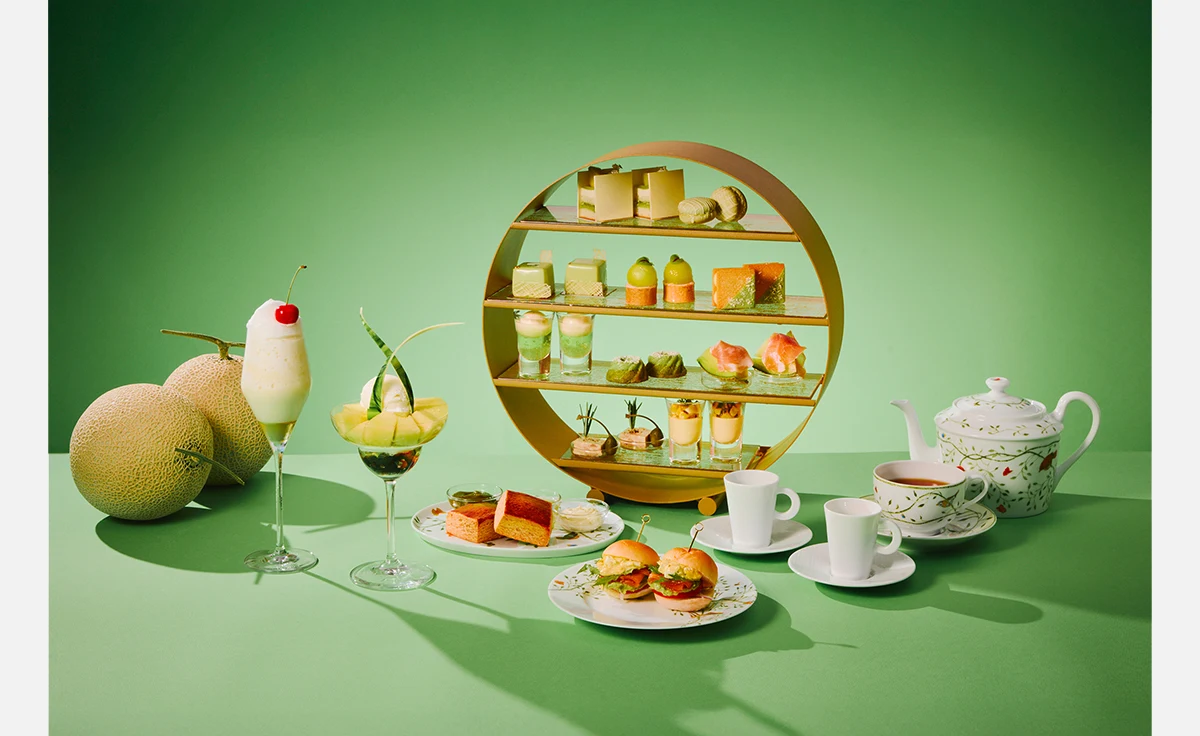 7月限定! メロンアフタヌーンティー開催「大阪ステーションホテル」で