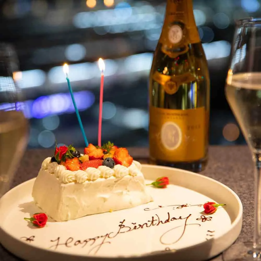 Teppanyaki×Wine あかくろ_ケーキ