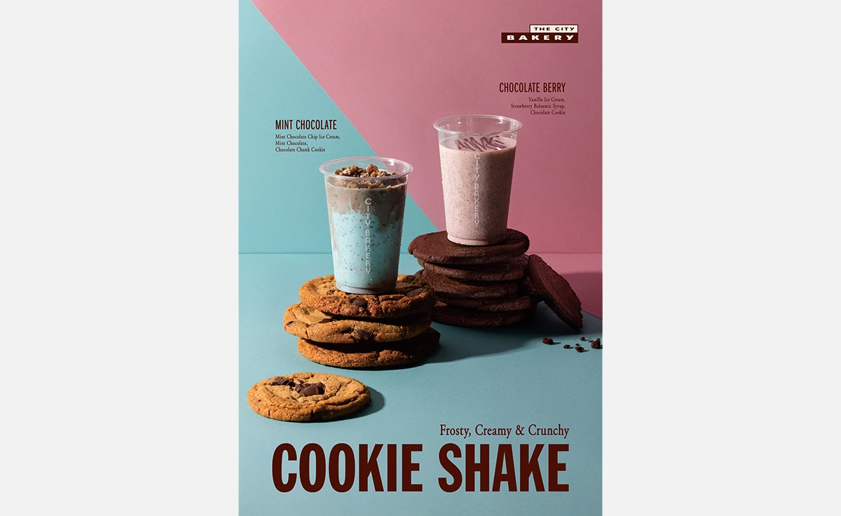「THE CITY BAKERY」スイーツ感覚のクッキーシェイクが2025年6月18日(水)より販売！