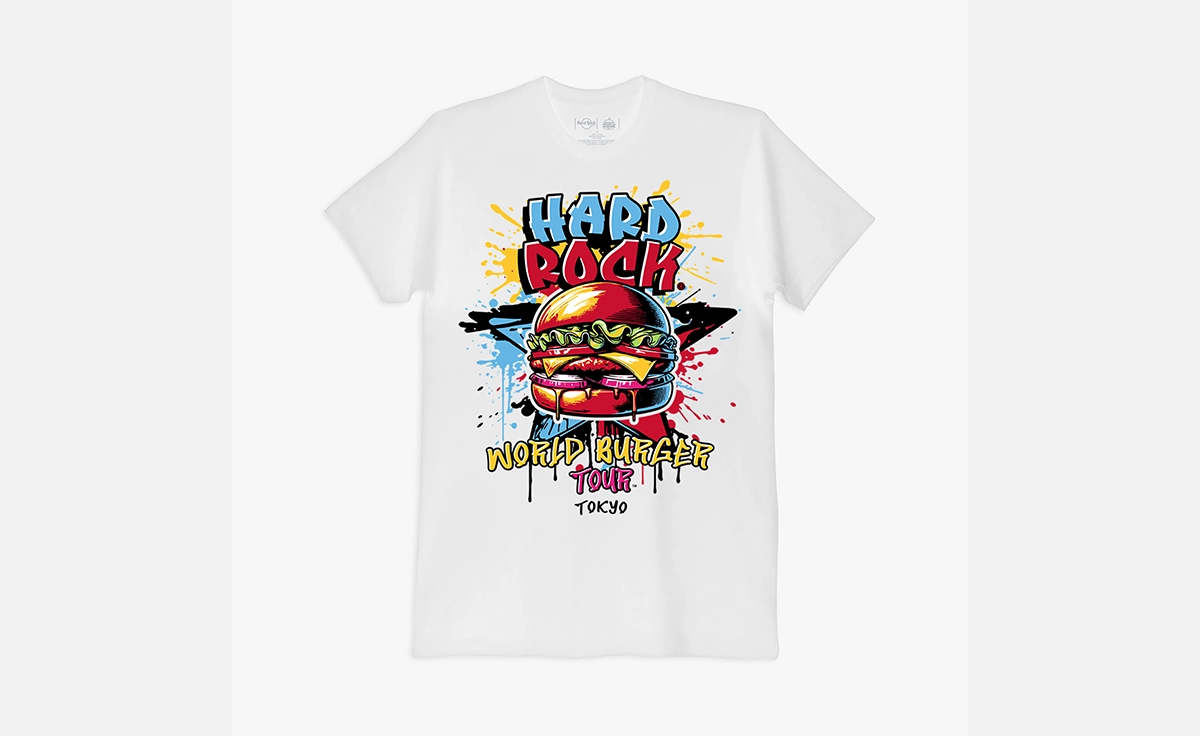 「ワールドバーガーツアーコンテスト」 Tシャツ＆ピンバッジを販売