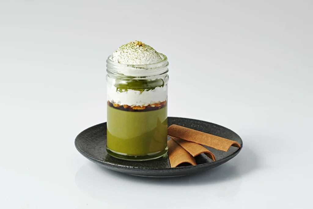 eggslut(エッグスラット)の抹茶プリン