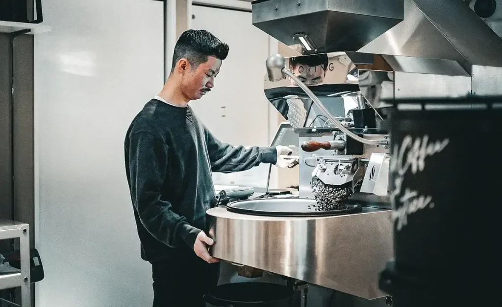 TERRA COFFE ROASTERS 江坂公園roastery 焙煎