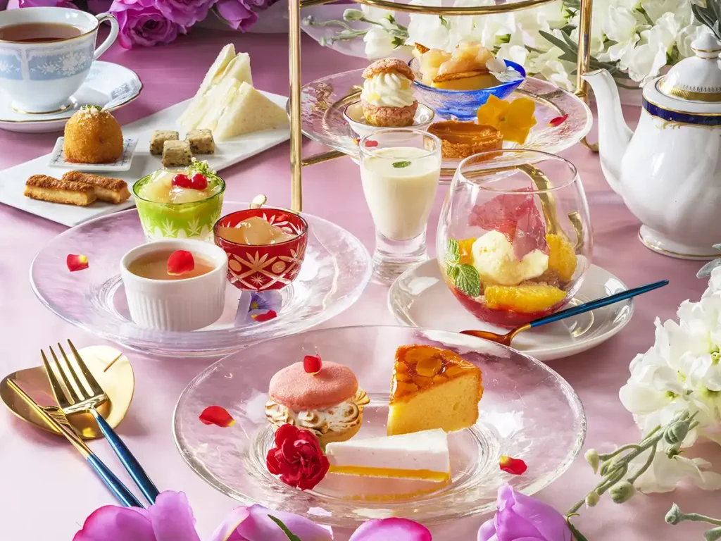 都ホテル　尼崎　ピーチアフタヌーンティー