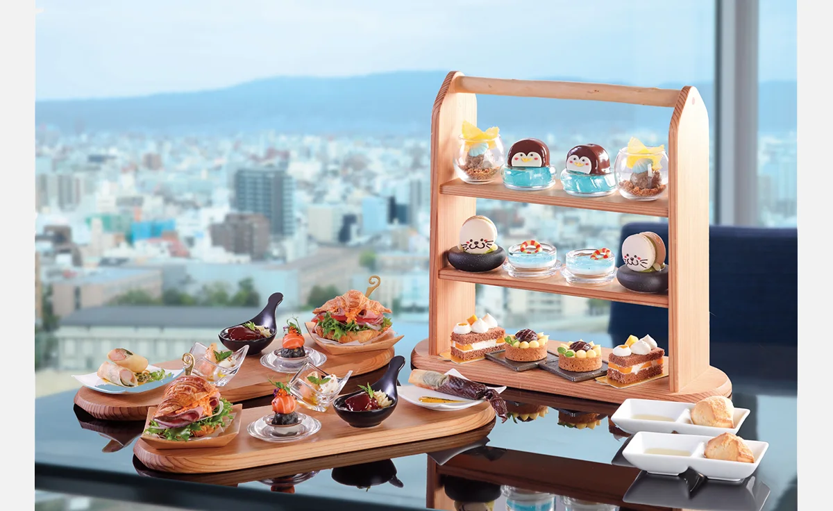 「都シティ 大阪天王寺」最上階レストランで初のアフタヌーンティー販売