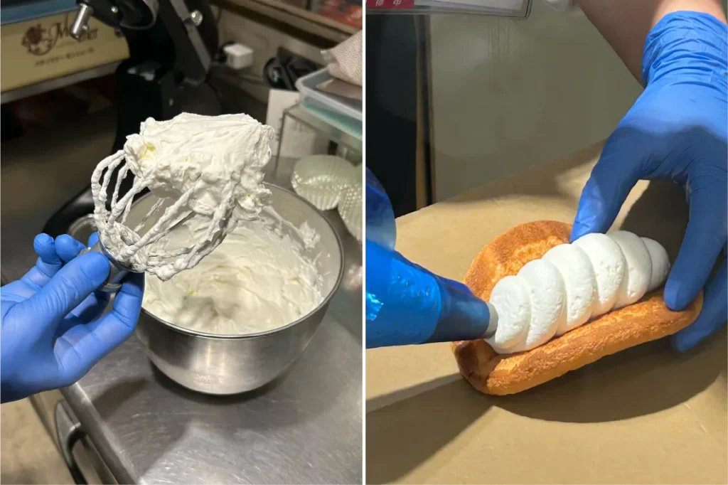 パティスリーモンシェール阪急うめだ本店 泡立て