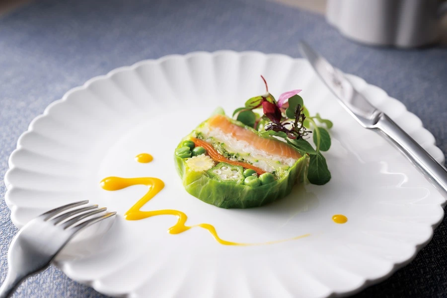 宝塚ホテルのサマーブッフェのメニューの1つ