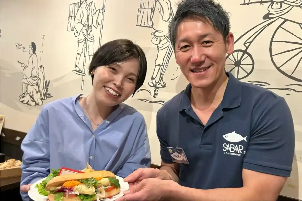 サバ料理専門店SABAR阪急三番街店 誠子×石田代表