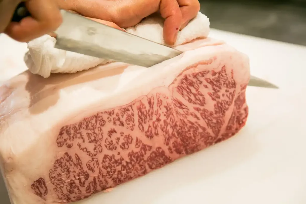 板前焼肉一笑 江坂店 肉カット