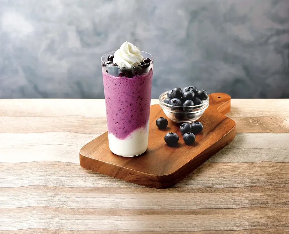 阪急三番街 カフェ・ド・クリエ ブルーベリー&ヨーグルトスムージー