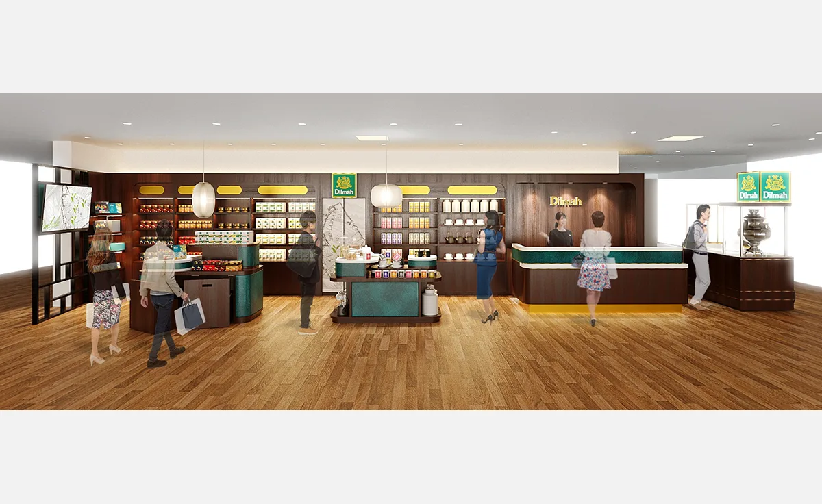 日本初！スリランカ発プレミアムティーブランド「Dilmah（ディルマ）」専門店が川西阪急スクエアにオープン