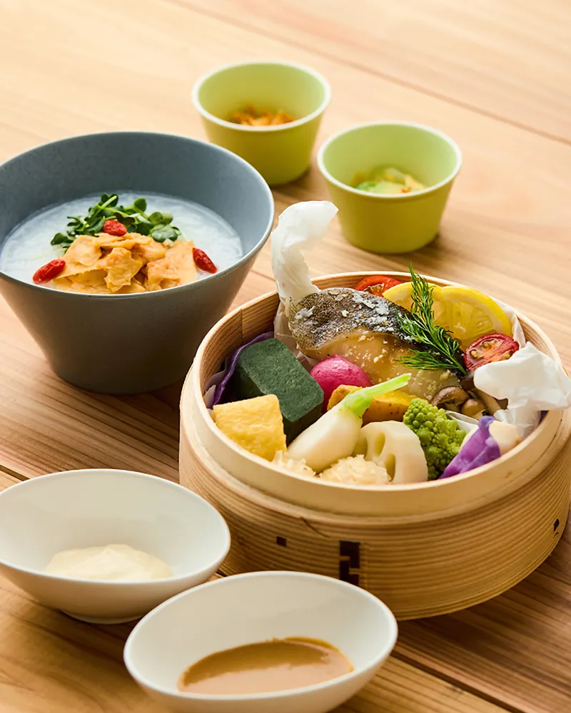 阪急三番街　茶青花　茶青花セット