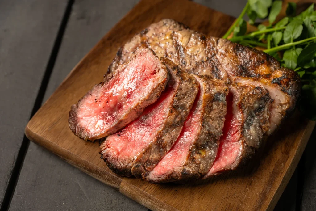 グランフロント大阪　ビアガーデン　ステーキ